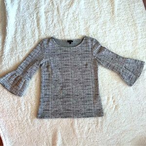 Talbots petite bell sleeved top